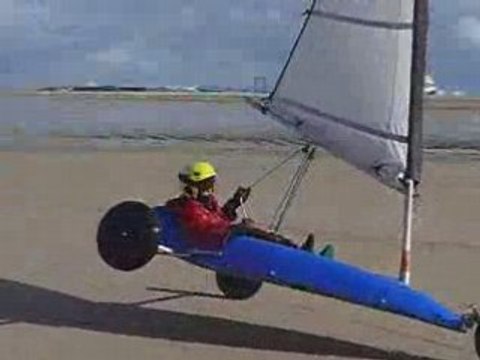 Char à voile - Ouistreham - Calvados -18 III 2008 -