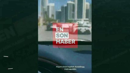 Ebru Gündeş Dubai'de evlendi