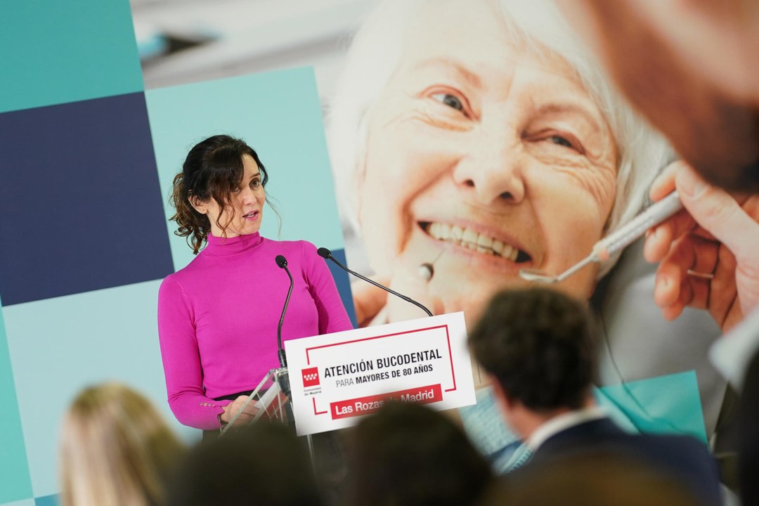 Ayuso se enzarza con un periodista por la polémica de las residencias: "No gestiono la Comunidad de Madrid en base a sentimientos personales"