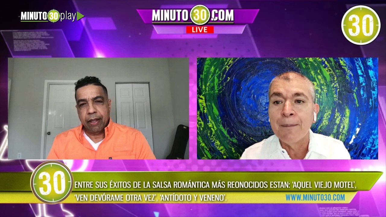 Palmer Hernández, músico y compositor dominicano, en exclusiva con Minuto 30