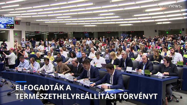 Az európai parlamenti képviselők jobboldali ellenérzések és gazdatüntetések közepette fogadták el a természet helyreállításáról szóló törvényt