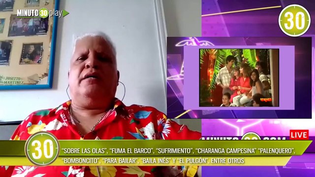 Joseito Martínez, músico y director de Joseito Martínez y su Orquesta, en exlcusiva con Minuto30