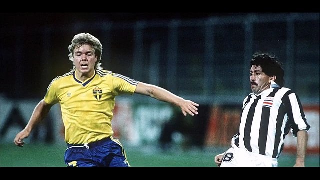 Copa do Mundo 1990 Suécia x Costa Rica (Grupo C) com Marco Antônio (Band) jogo completo (audio)