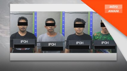 Empat lelaki ditahan disyaki curi kabel