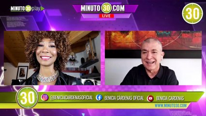 Benicia Cárdenas, cantante colombiana radicada en Italia