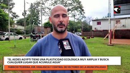 "El Aedes Agypti tiene una plasticidad ecológica muy amplia y busca cualquier lugar que acumule agua"