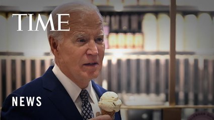Biden Expresses ‘Hope’ for Gaza Ceasefire While Eating Ice Cream With Seth Meyers