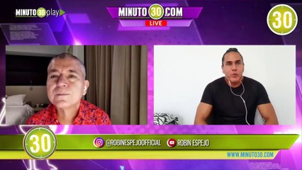 Robin Espejo, exvocalista de La Bocana en exclusiva por Minuto30