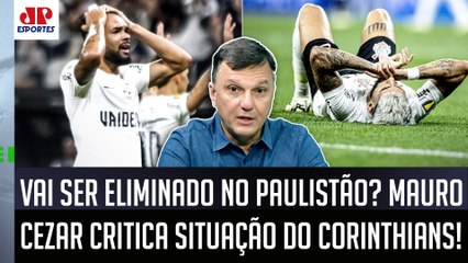 "ISSO É VERGONHOSO! É BEM VERGONHOSO!" Mauro Cezar É DIRETO sobre Corinthians perto de ELIMINAÇÃO!