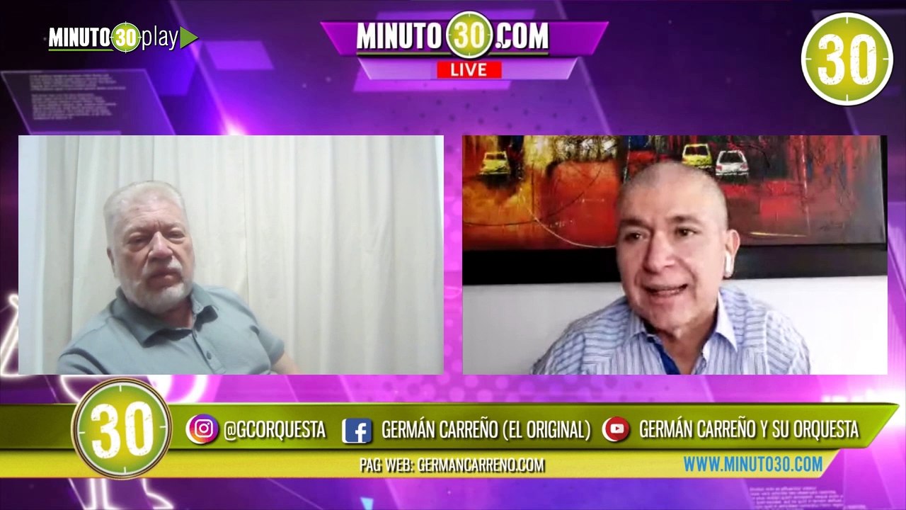 Germán Carreño, director musical de “Germán Carreño y su Orquesta”, en exclusiva por Minuto30