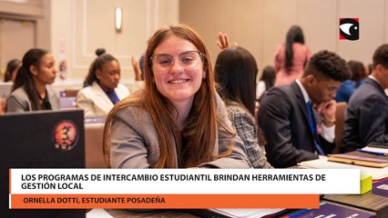 Los programas de intercambio estudiantil brindan herramientas de gestión local