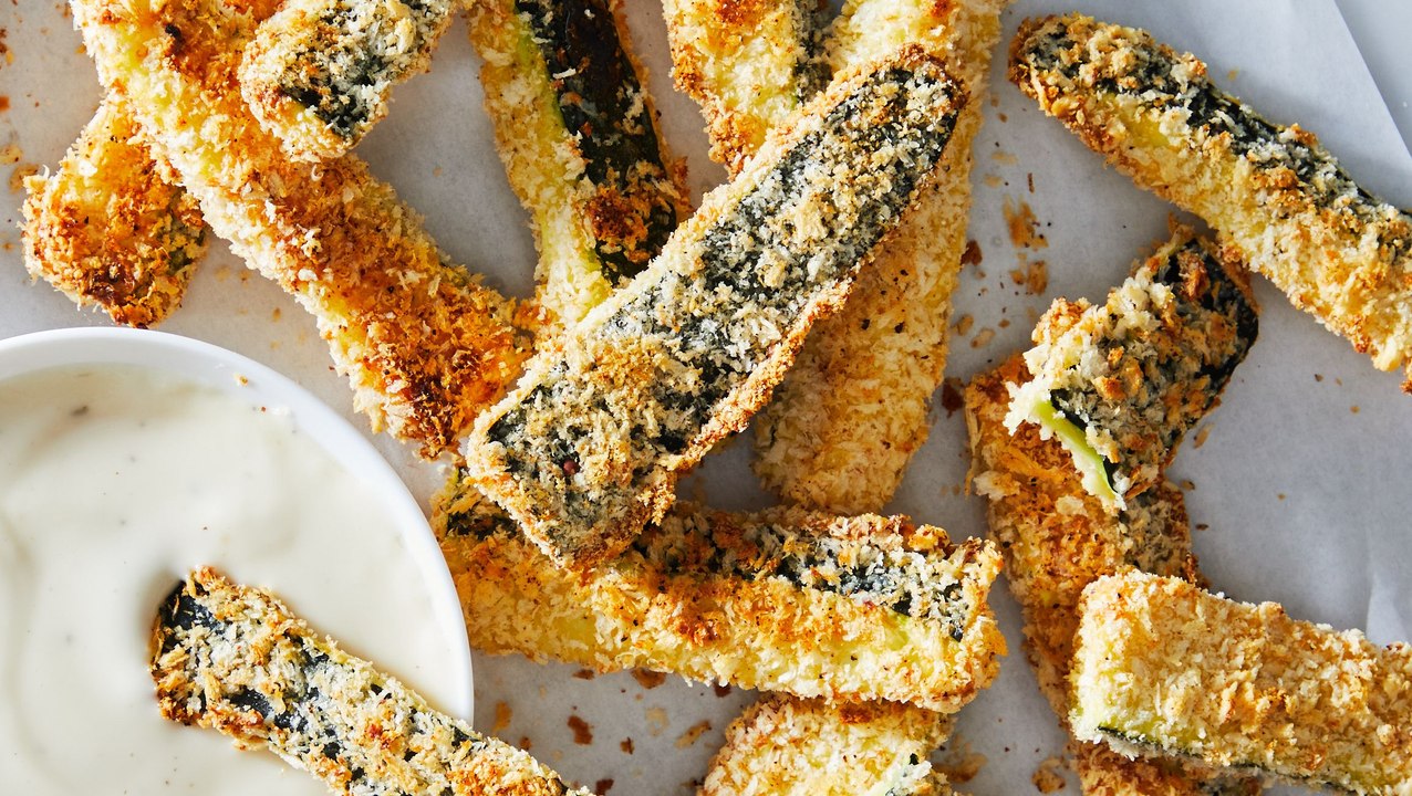Skip Deep-Frying—Bake Extra-Crispy Zucchini Fries Right At Home
