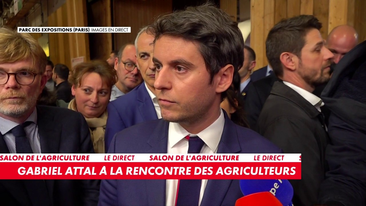 Gabriel Attal : «Il y a des militants qui sont venus dans l'objectif de mettre du chaos dans la visite du président de la République»