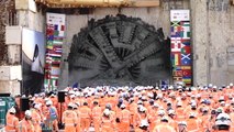 Machine Digging Hs2’s Longest Tunnel Breaks Through