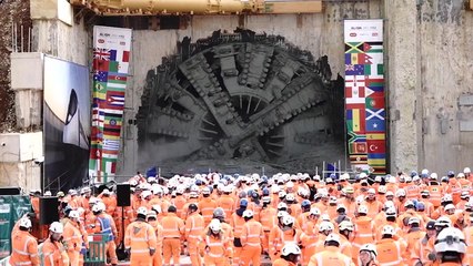 Machine Digging Hs2’s Longest Tunnel Breaks Through