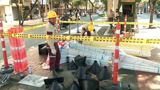 13-07-17 Inician obras del Paseo Bolivar, cierres viales y cambios en transporte publico