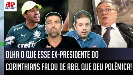 "SÃO FALAS PRECONCEITUOSAS!" Palmeiras SE REVOLTA com ex-presidente do Corinthians que CRITICOU Abel Ferreira!