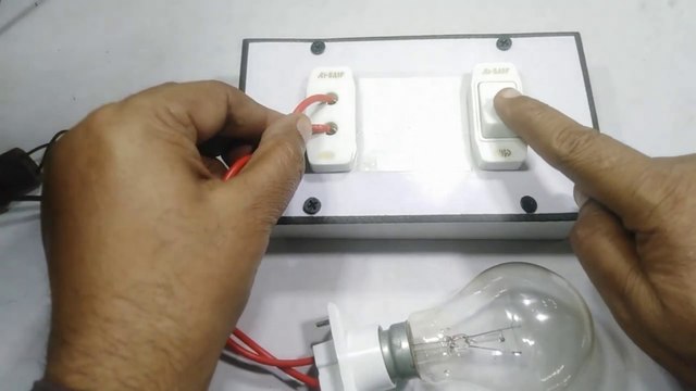 How to Control One Lamp Using a Single Pole Switch | Electrical Wiring Guide