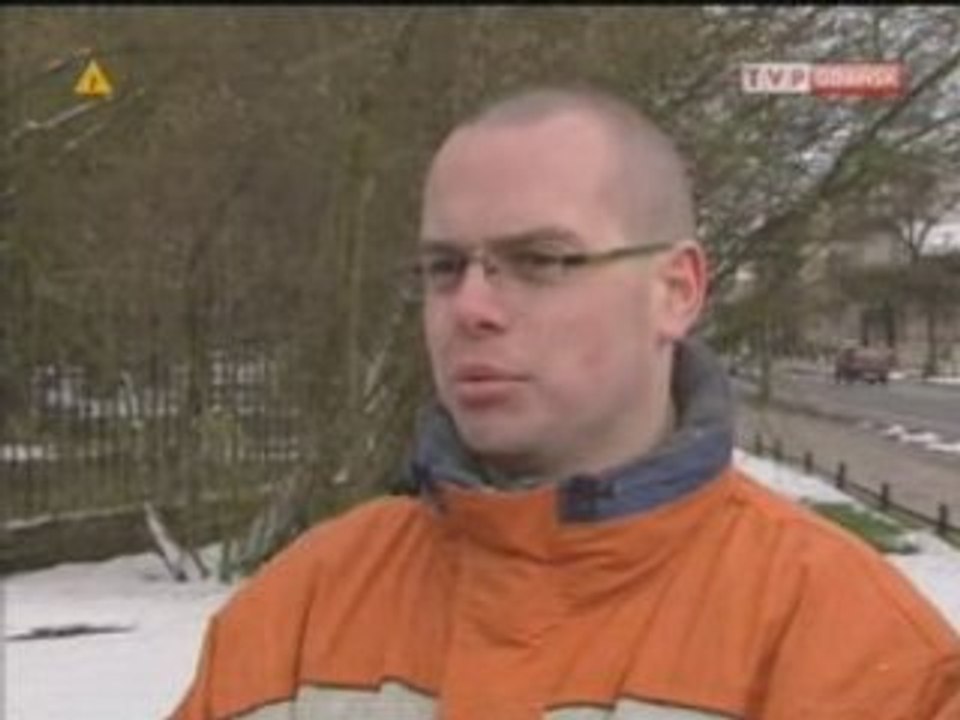 Patrol reporterów TVP i GW 25 02 2008