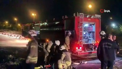 Balıkçı teknesi Albatros yandı 