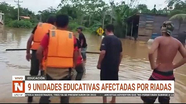 9 UE afectadas por riadas