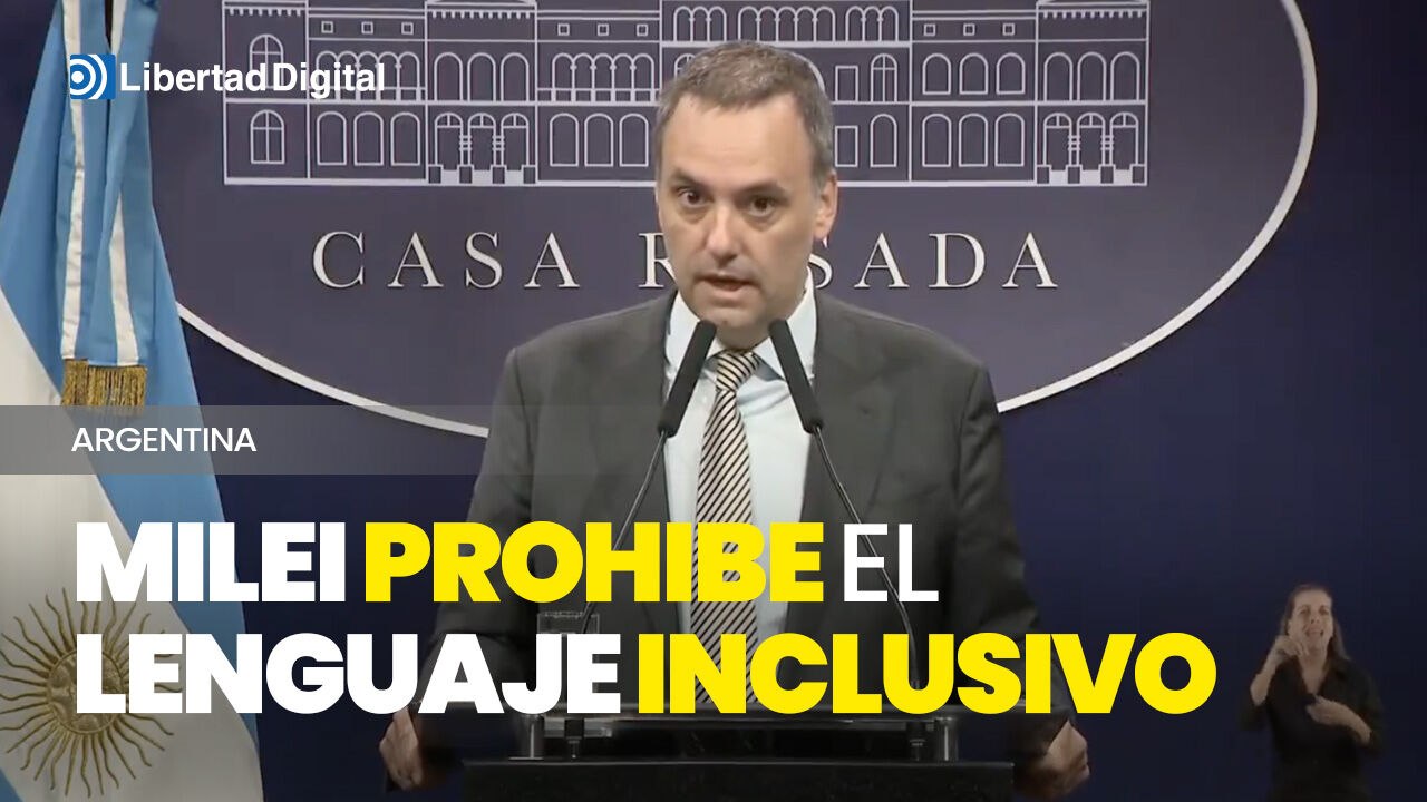 Argentina prohibe el lenguaje inclusivo en toda la administración pública nacional
