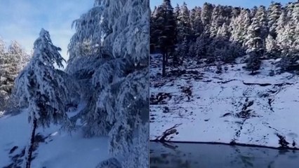 La impresionante imagen de Marruecos nevado