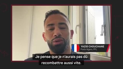 PFL Paris - Chouchane sur sa défaite face à Tuke : "Je n’aurais pas dû recombattre aussi vite"
