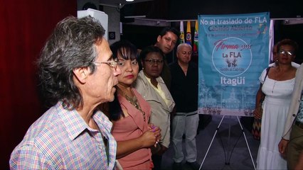 30-11-17 Con firmas esperan impedir traslado de la FLA del municipio de Itagui