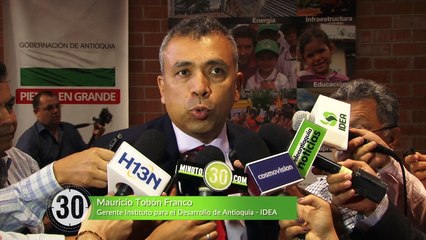 13-12-17 Con firma de convenio para las vias del Nus el idea entro en las grandes ligas inversionistas