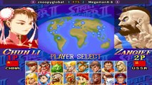 Super Street Fighter II X_ Grand Master Challenge - znoopyglobal vs MegamanX-8 FT5