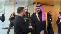 زيلينسكي يلتقي ولي العهد السعودي في زيارة لبحث الوساطة من أجل تبادل أسرى حرب