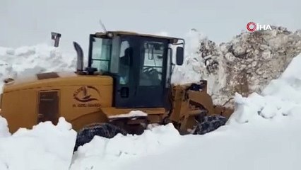 Mayıs ayında karla mücadele 