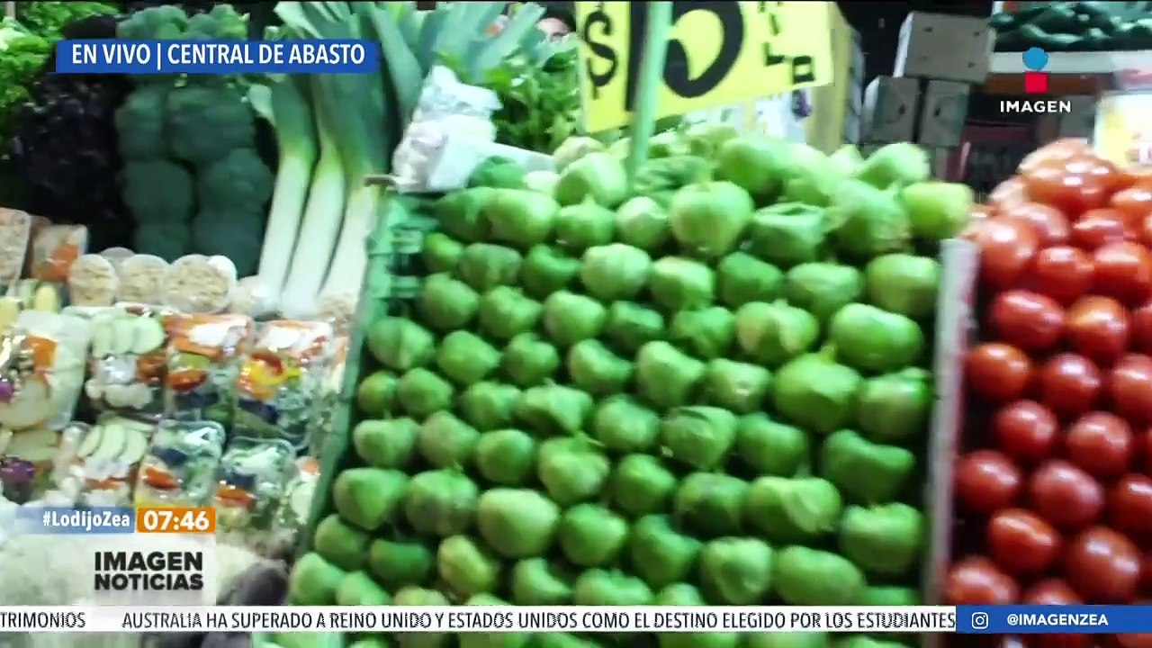 Así el precio de los pescados, mariscos y verduras en la Central de Abasto CDMX