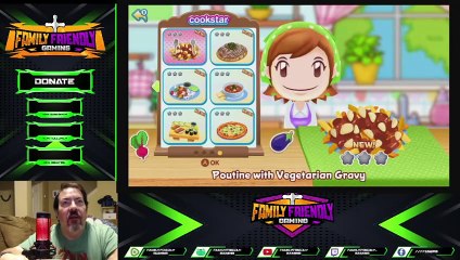 Cooking Mama Cookstar Vegetarian Poutine with Vegetarian Gravy