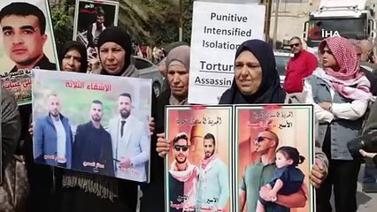 Batı Şeria'da Filistinli tutuklular için eylem!