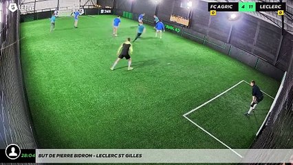 But de Pierre BIDRON - LECLERC ST GILLES