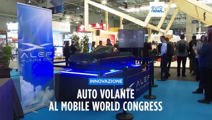 Il primo prototipo di macchina volante al mondo presentata al World Mobile congress