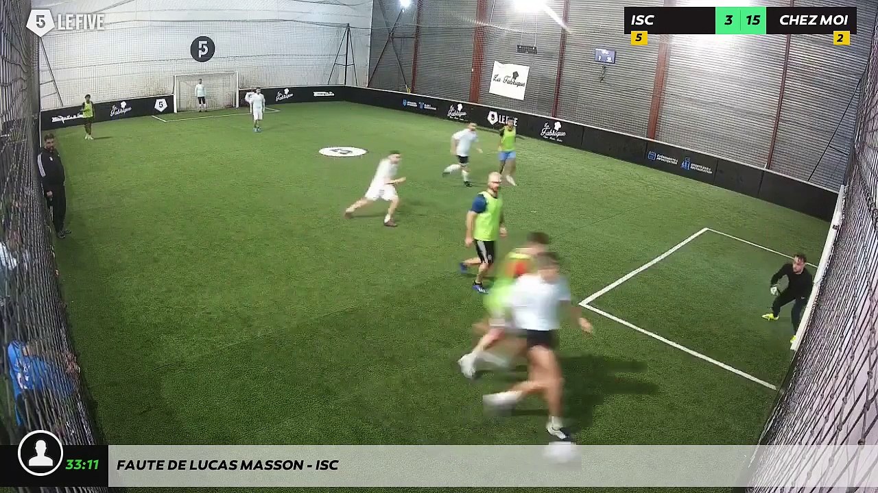 Faute de Lucas Masson - ISC