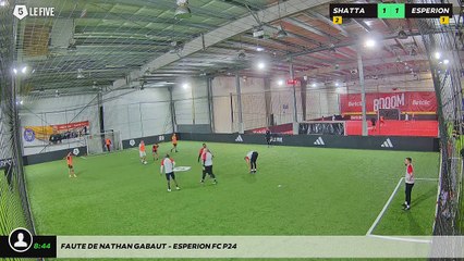 Faute de Nathan Gabaut - Esperion FC p24