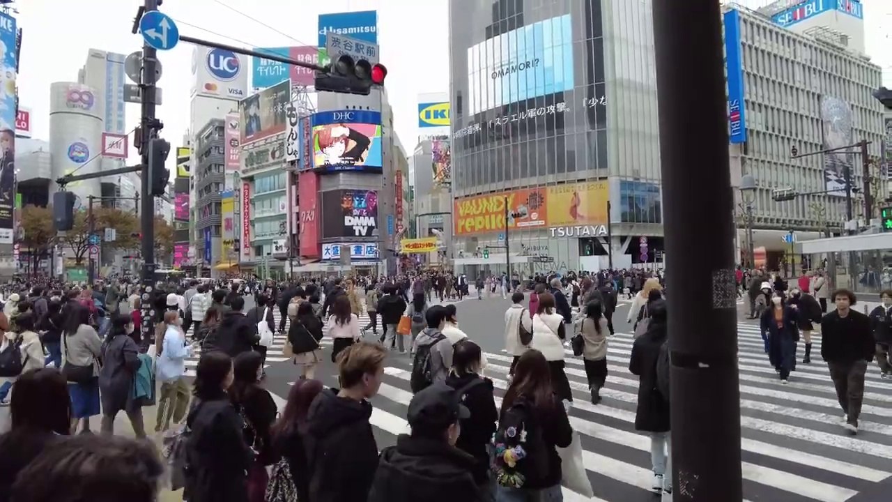 A day in Shibuya