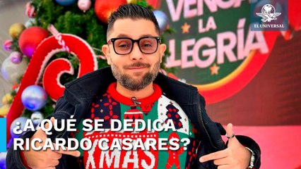 Él es Ricardo Casares, conductor de TV Azteca que sufrió un infarto