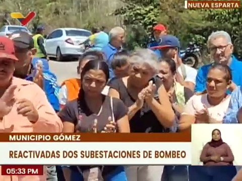 Nva. Esparta | Más de 2 mil familias son favorecidas con la rehabilitación de subestaciones de bombeo