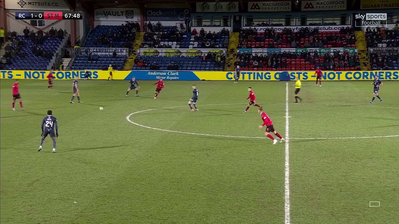 Ross County Vs St Mirren 2 half