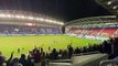 Wigan Athletic v Bolton Wanderers - Fans applaud players off the pitch
