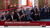 TRT Genel Müdürü Sobacı Fatih Sultan Mehmed'in türbesini ziyaret etti