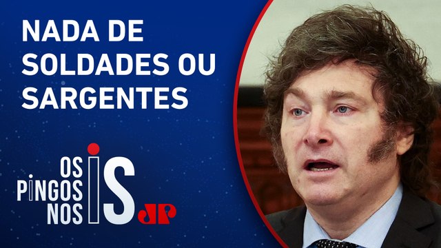 Javier Milei proíbe uso de linguagem neutra nas Forças Armadas
