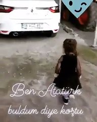 'Ben Atatürk buldum' dedi, koşup resmini öptü!