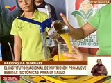INN promueve las bebidas isotónicas a través del programa de salud 4S en el estado Portuguesa