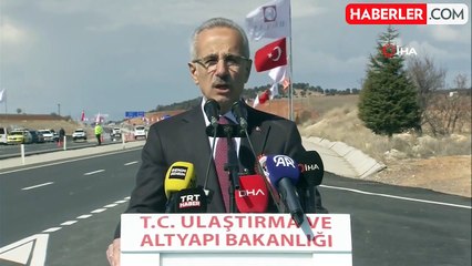 Bakan Uraloğlu: "Bu yolumuz ile toplam 57 milyon lira tasarruf sağlayacağız"
